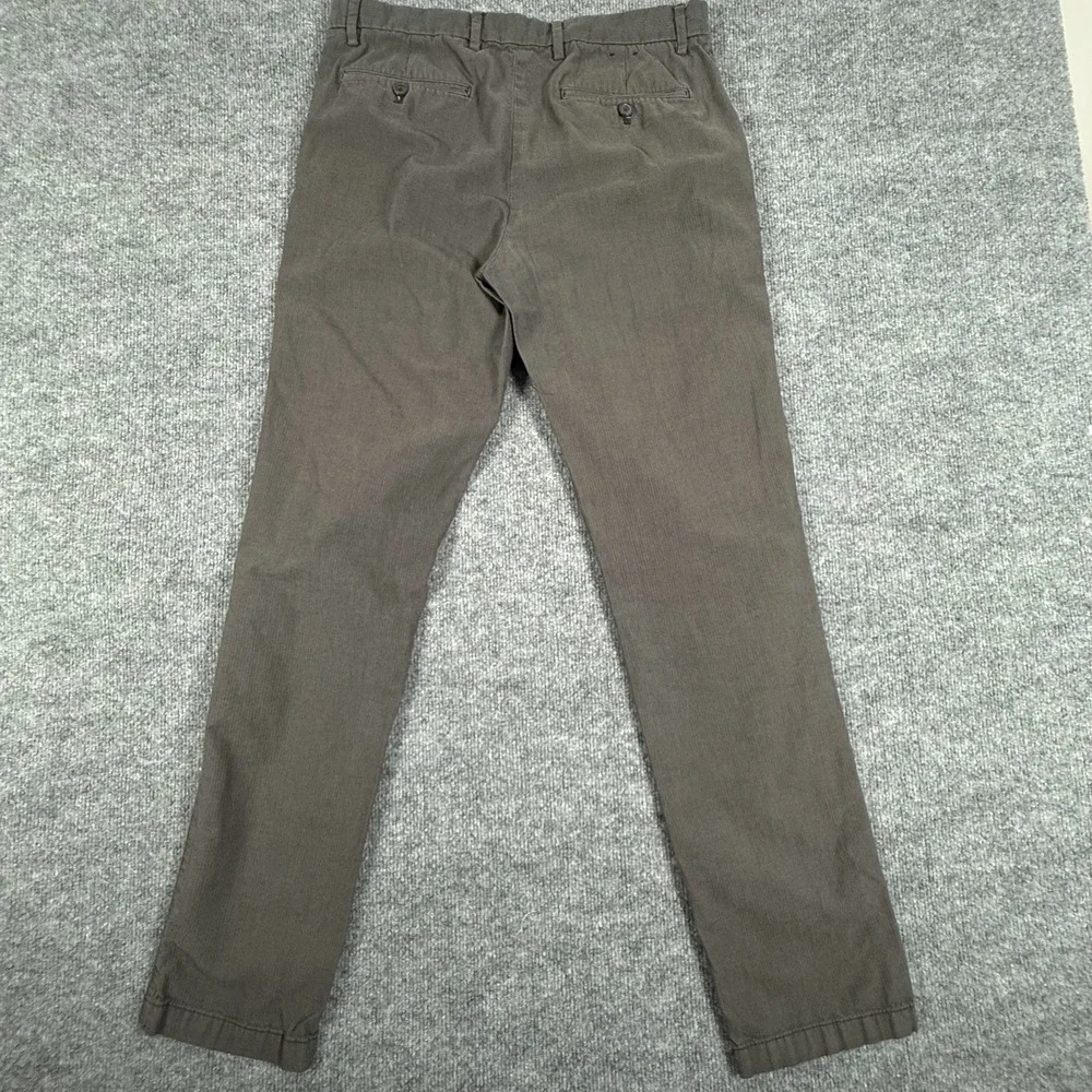 Banana Republic Pants Mens 32x34 Gray Aiden Fit Corded Cotton‎ Casual Chino